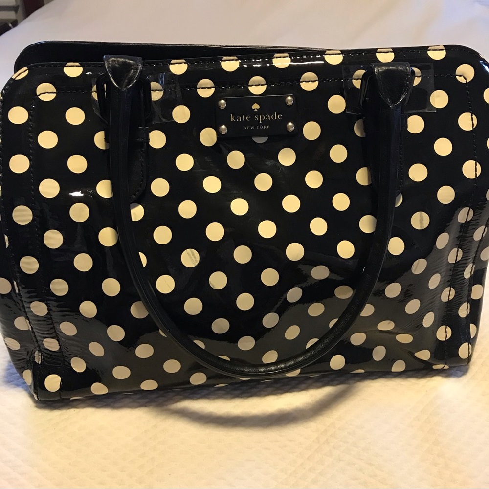 Kate Spade polka dot tote